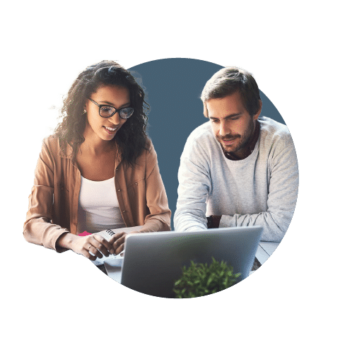 Two young professionals looking at Raising Finance for Your Business: A Complete Guide by Go Impartial
