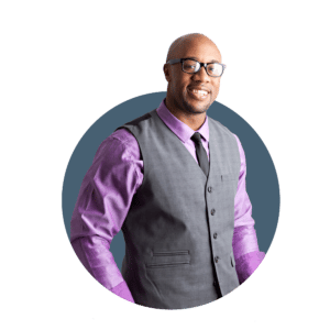 A suited accountant, ready to answer questions to ask an accountant before using their services