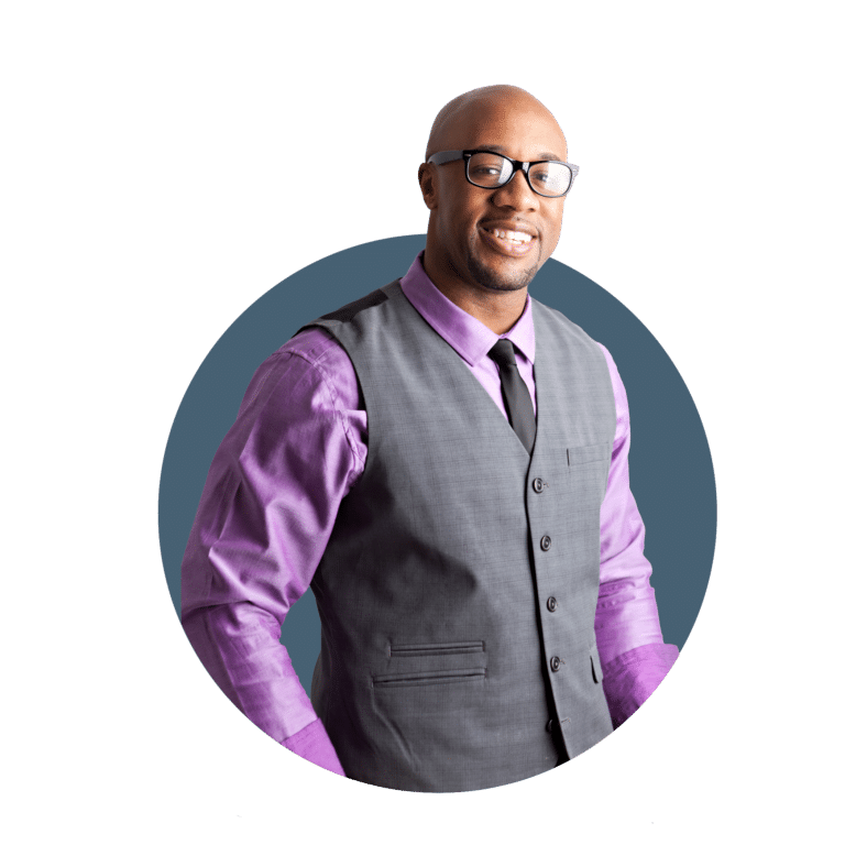 A suited accountant, ready to answer questions to ask an accountant before using their services